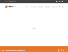Tablet Screenshot of condoinbangkok.com